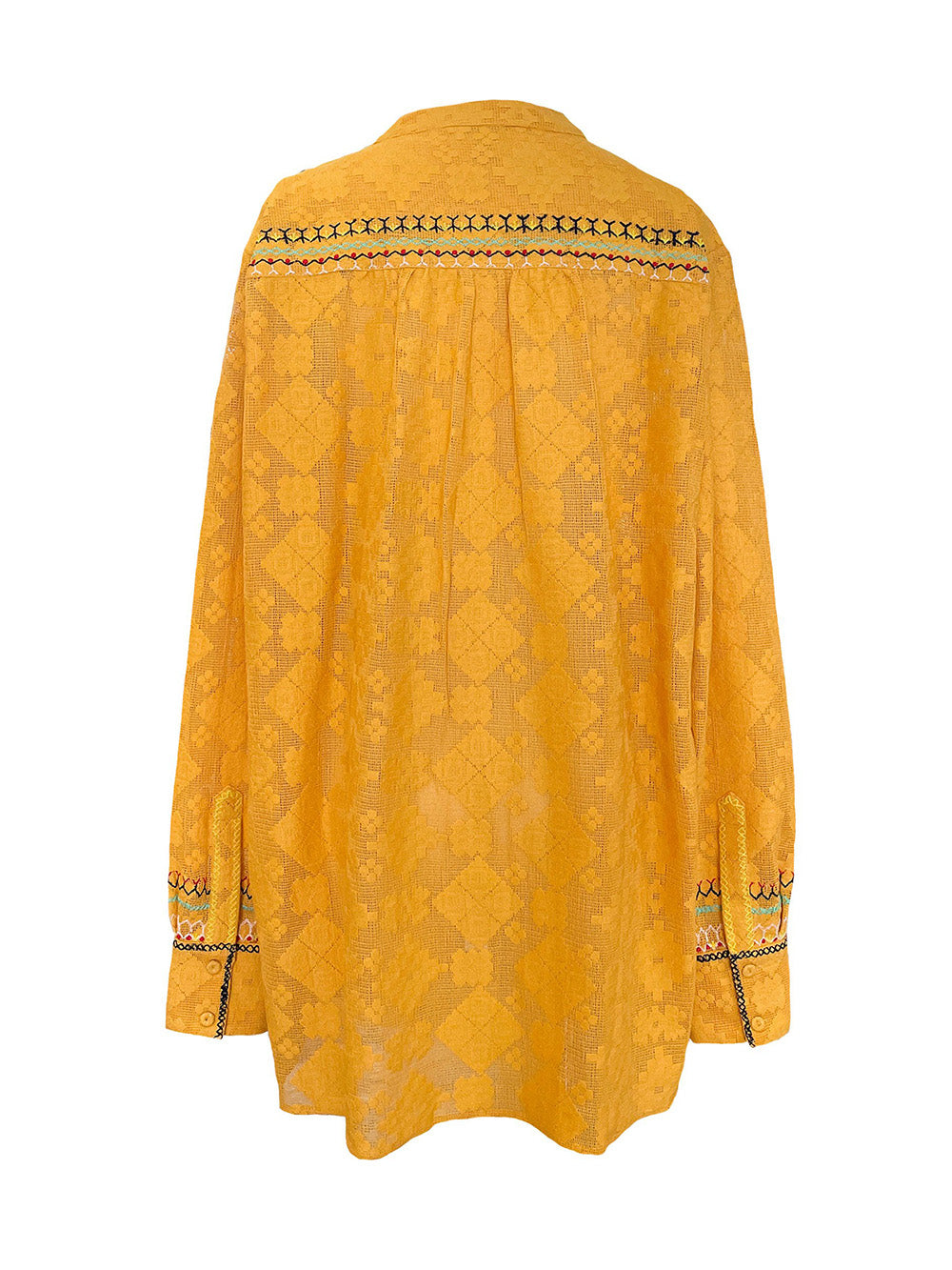 YELLOW MOZAMBIQUE SHIRT