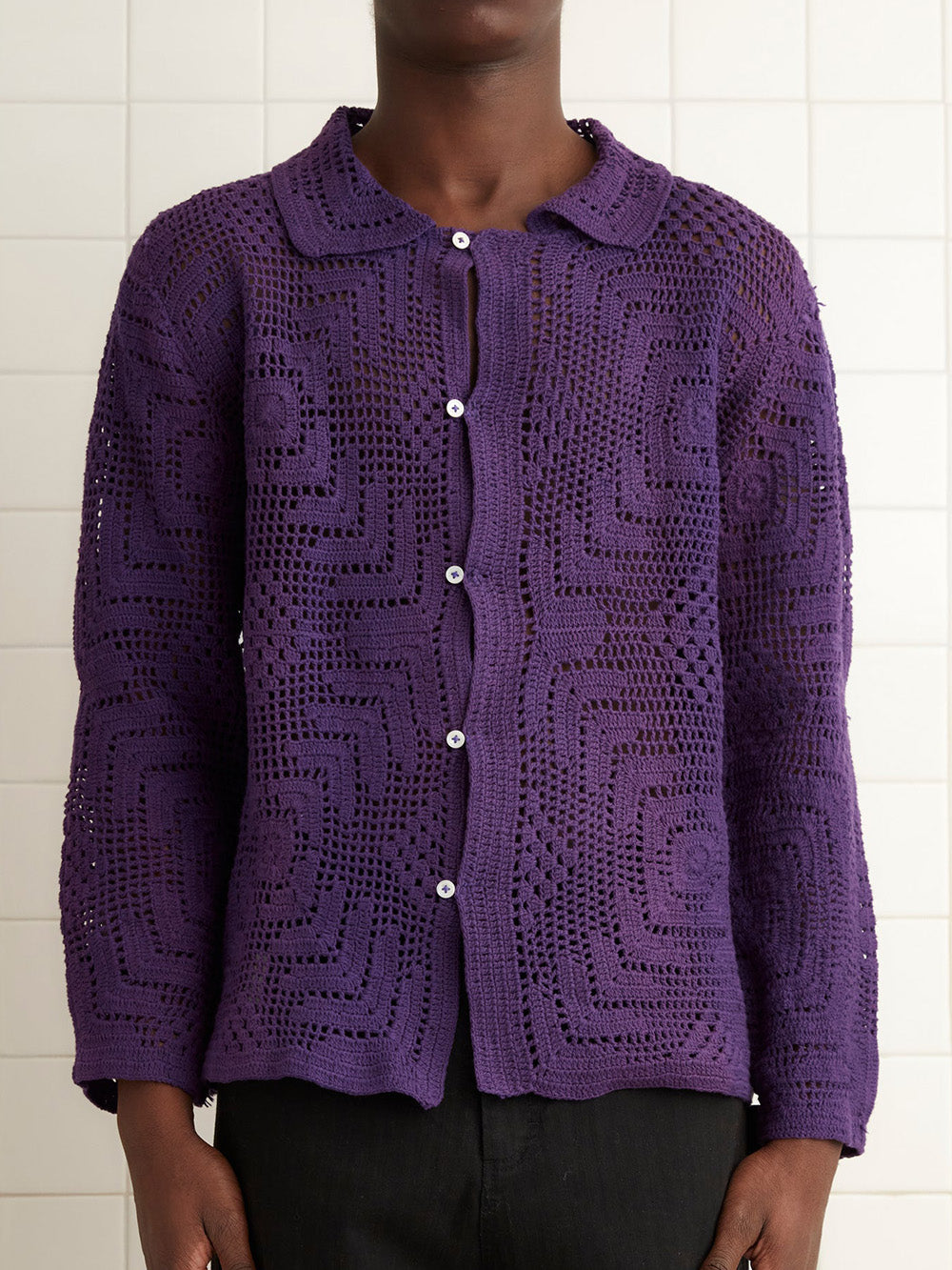 CROCHET OVERSHIRT