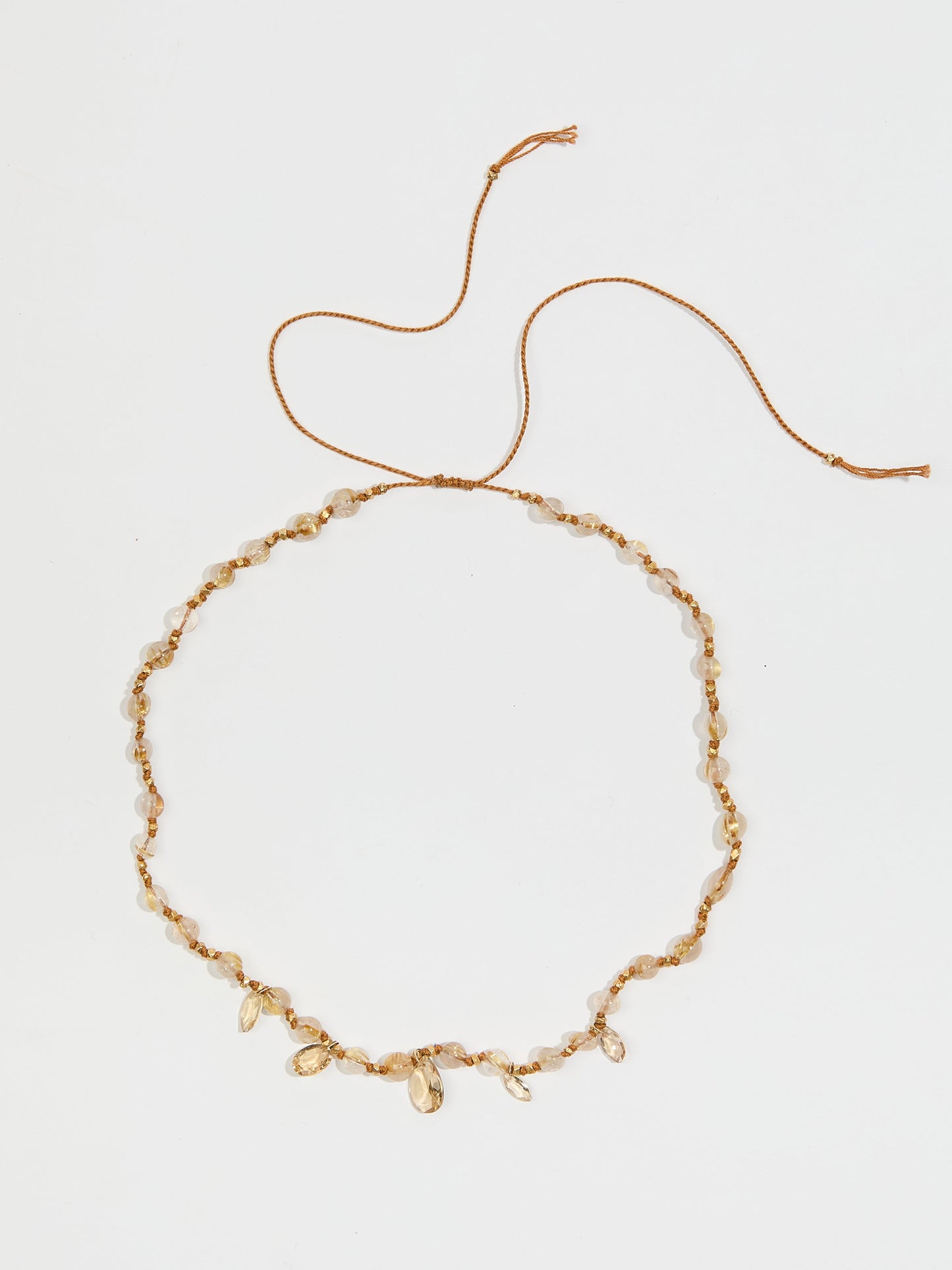 COLLIER LÉA CITRINE & QUARTZ