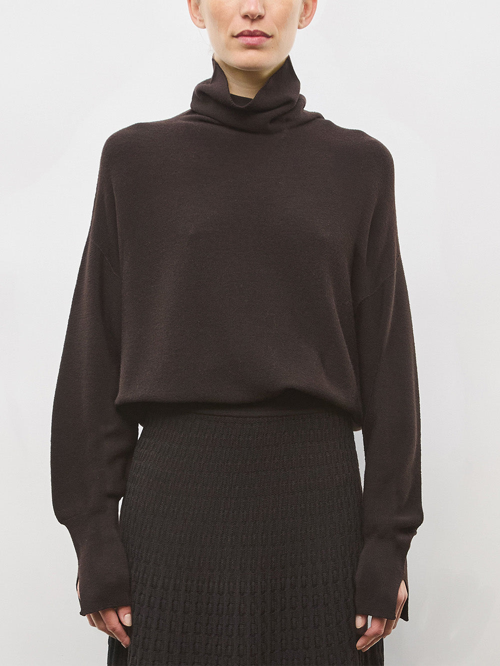 PULL FIN NORA ÉBÈNE