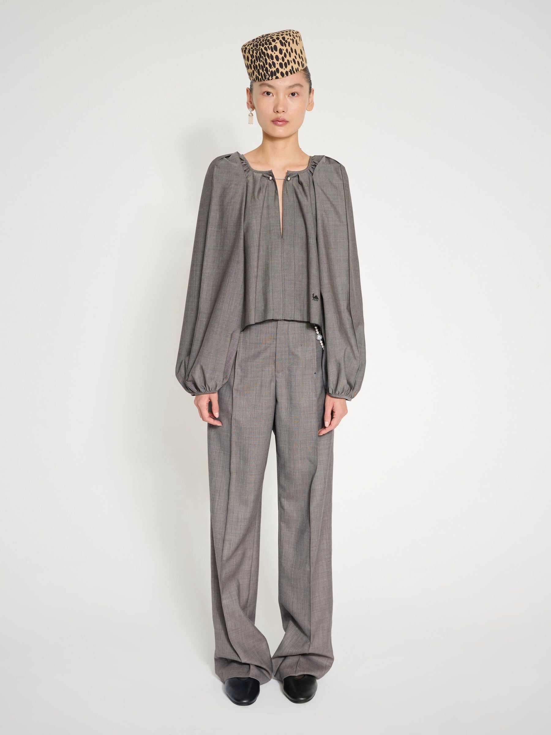 GRAND BAZAAR MINI MORNING MIST BLOUSE