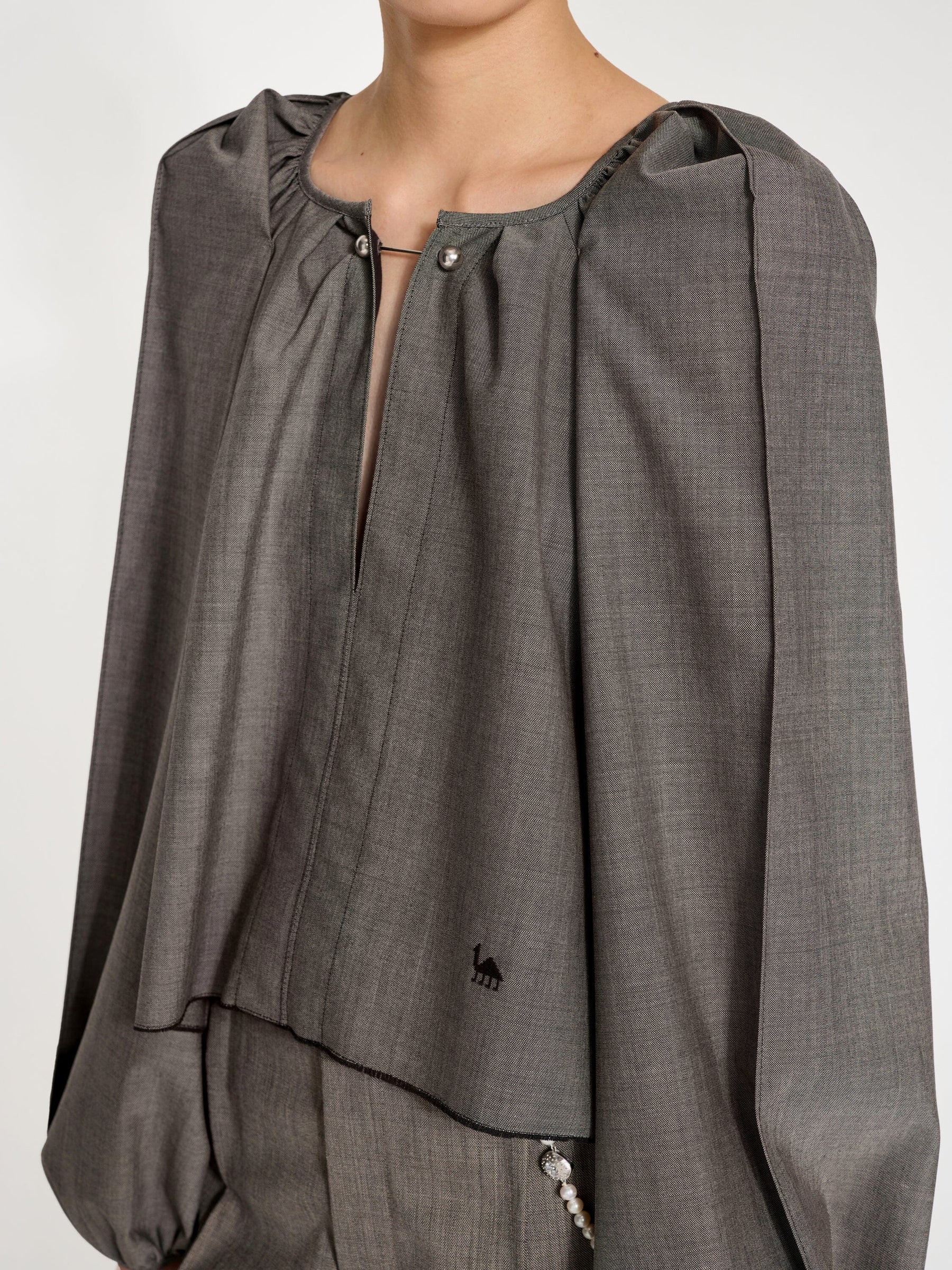 GRAND BAZAAR MINI MORNING MIST BLOUSE