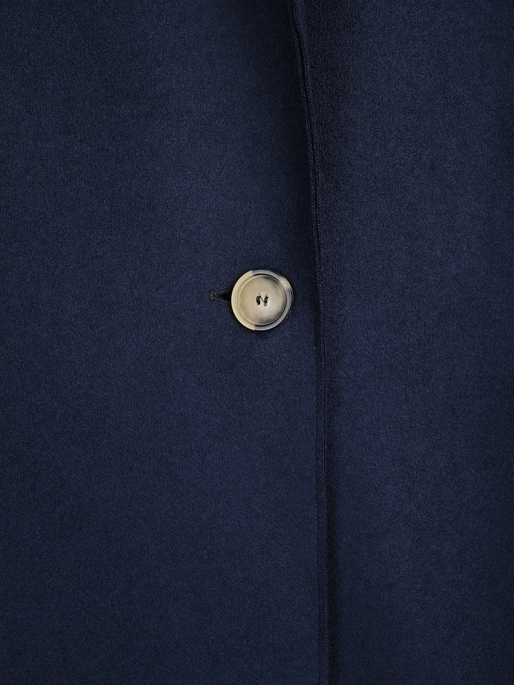 NAVY OVERSIZED CASHMERE COAT