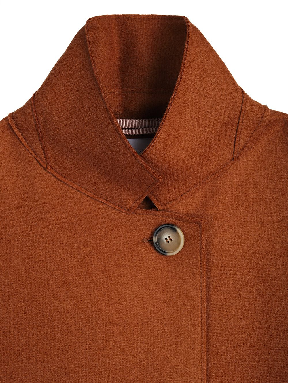 MANTEAU OVERSIZED CACHEMIRE CUIVRE