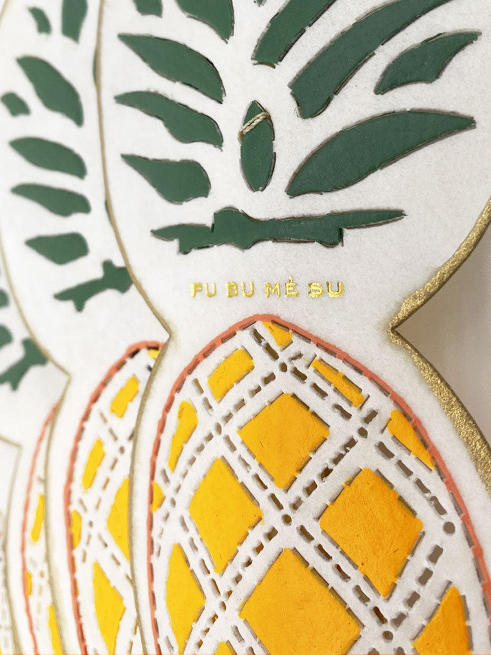 ÉVENTAIL ANANAS