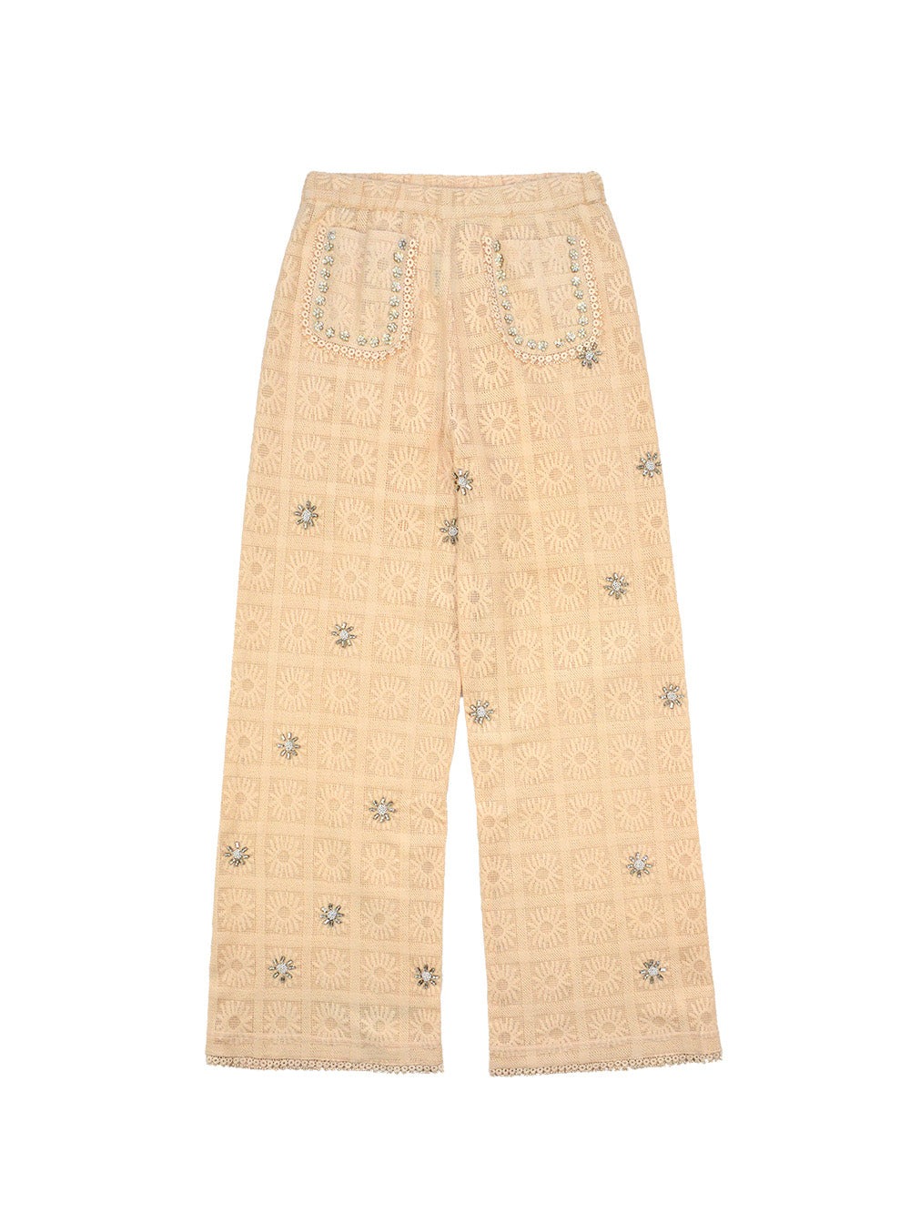 PANTALON CRYSTAL NUDE