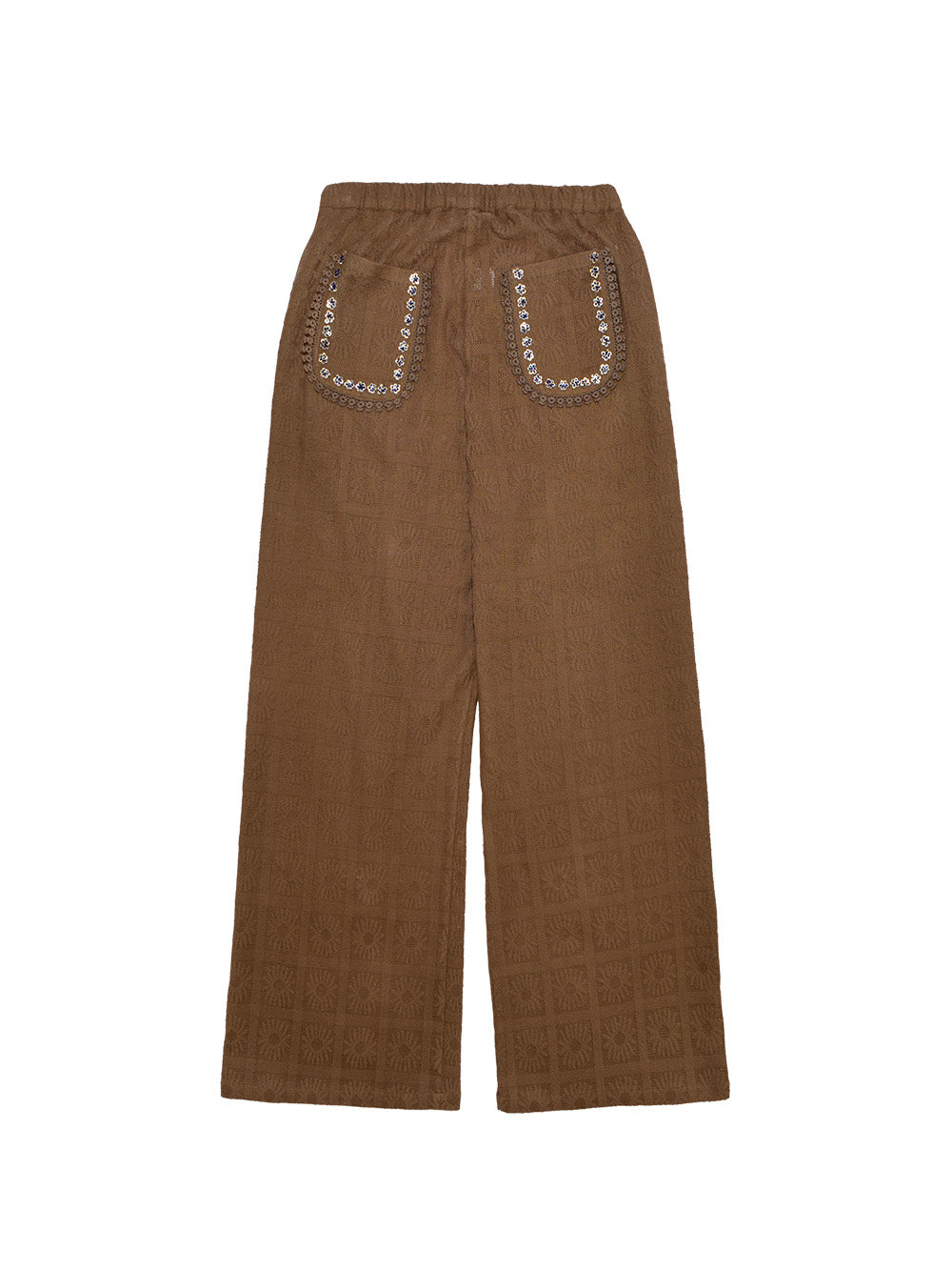 CRYSTAL BROWN TROUSERS