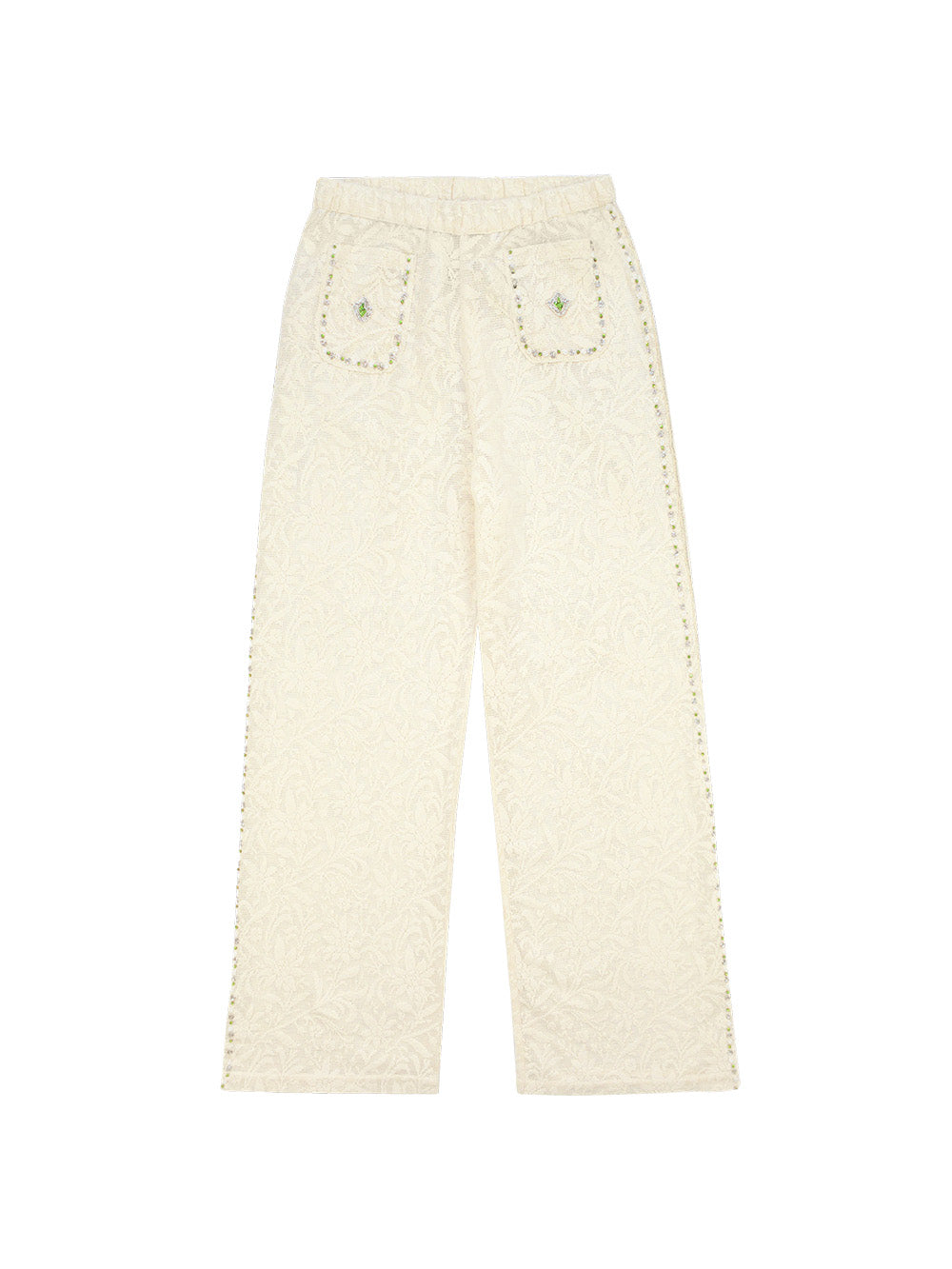 ONASSIS OFF WHITE TROUSERS