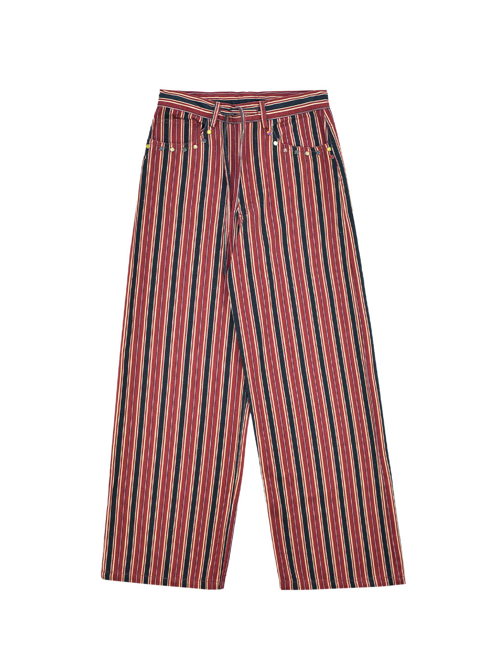 PANTALON STUDS VEGAS CHERRY