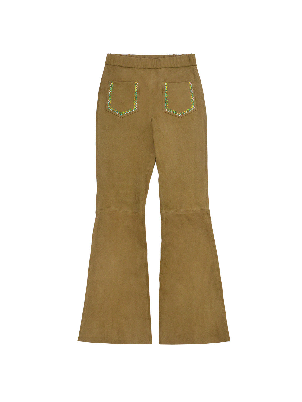 PANTALON WILD SUEDE OLIVE