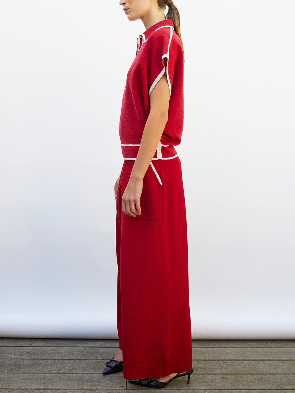 PANTALON ECLIPSE GRENAT