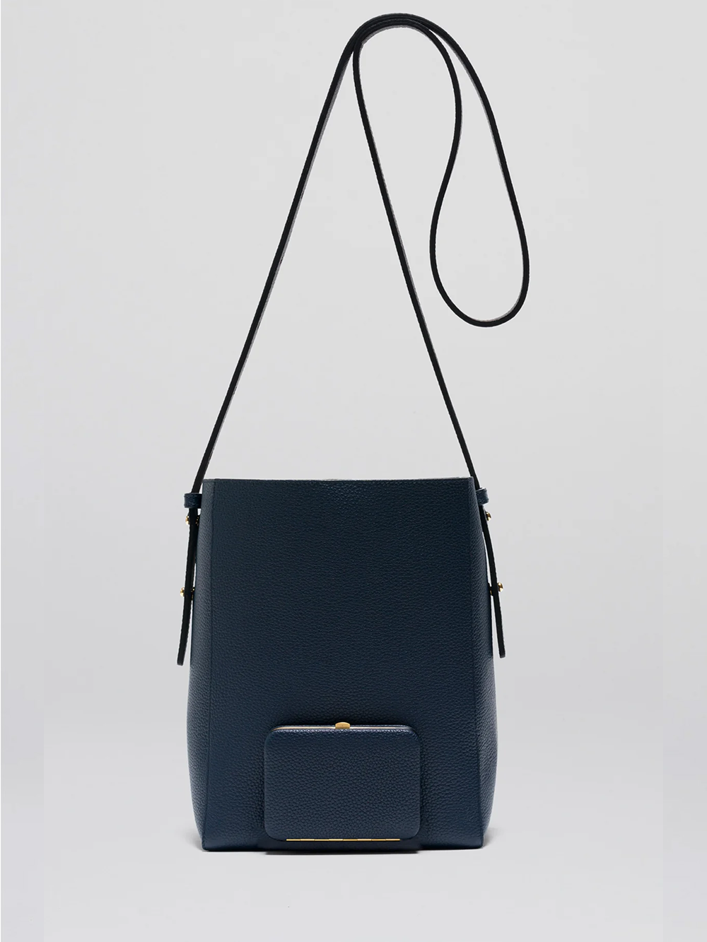PARKER M NAVY LONG STRAP BAG