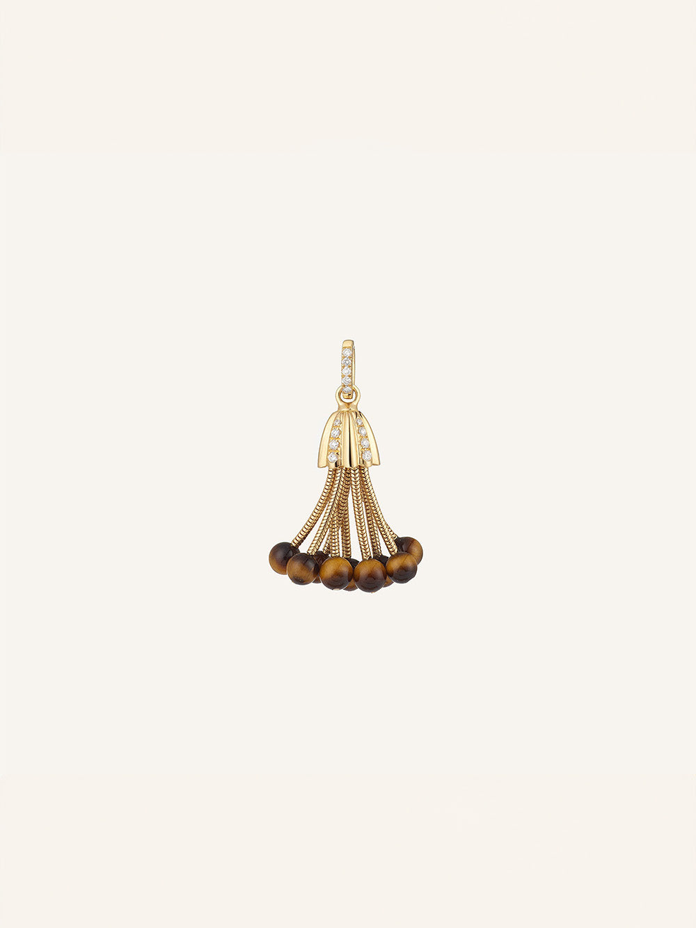 PENDENTIF POLPO XL OEIL-DE-TIGRE