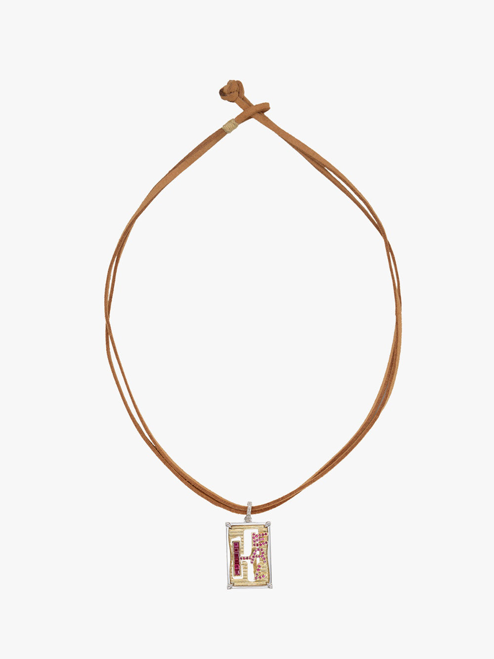 PENDENTIF HEAL RUBIS