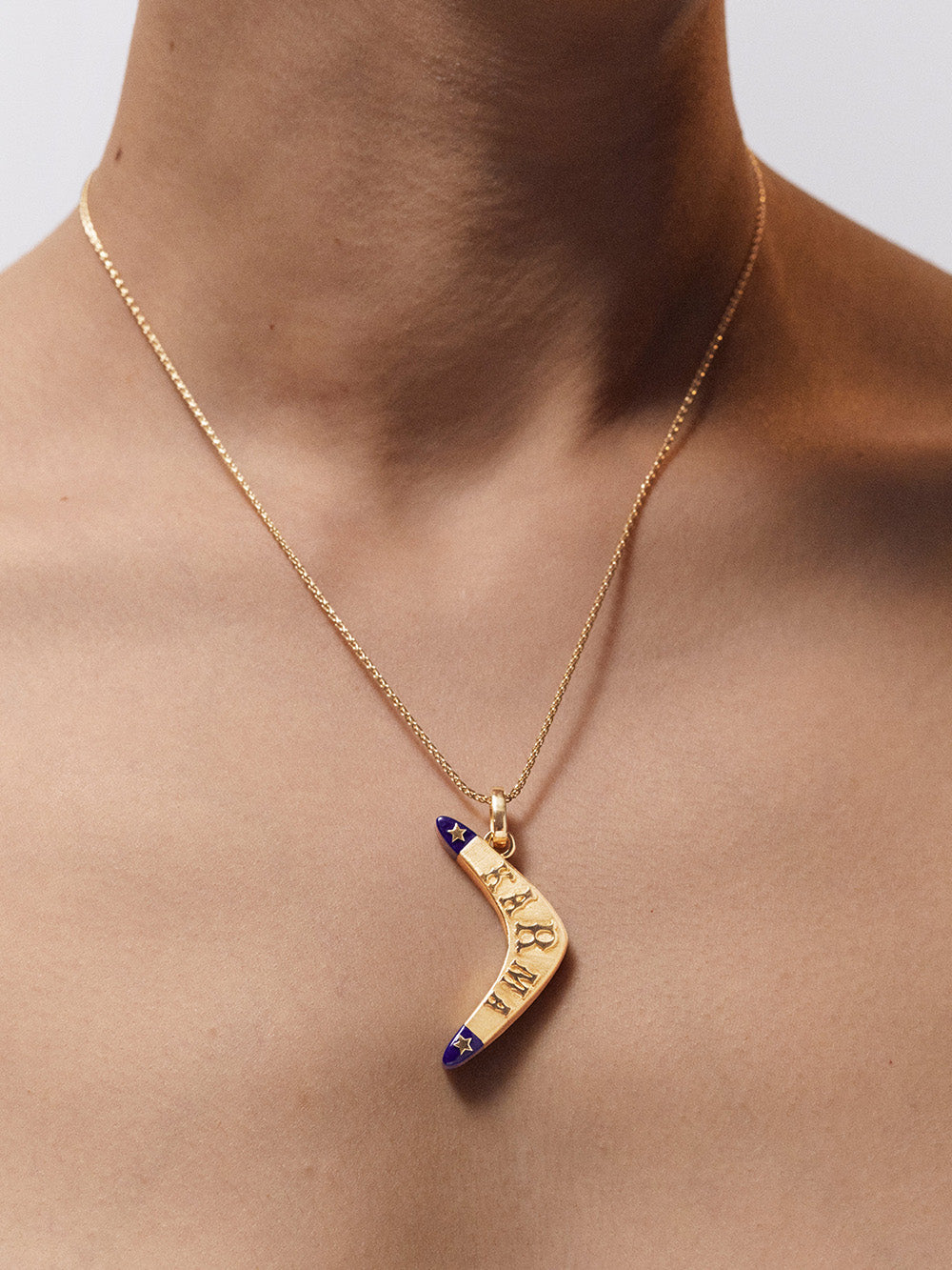 PENDENTIF KARMA LAPIS LAZULI