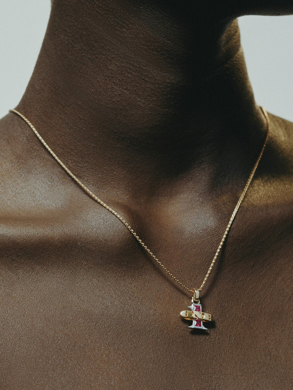 ONE RUBY PENDANT