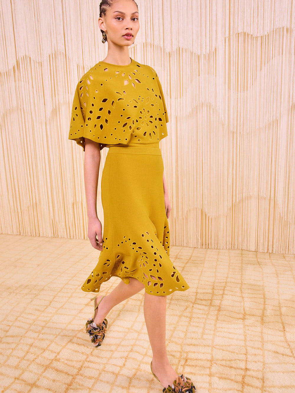 FIORELLA GOLDENROD SKIRT