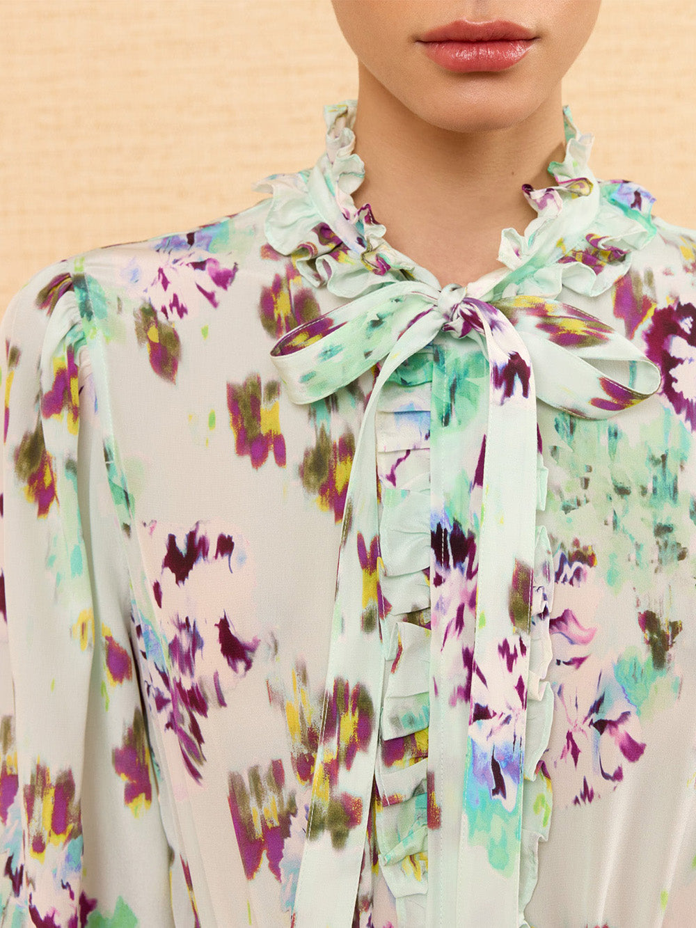 VIOLA SILK MINI DRESS