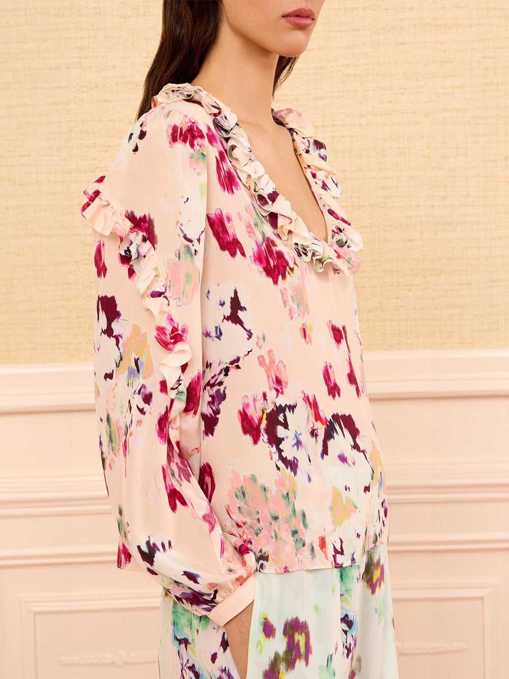 Daisy Blouse LS Silk