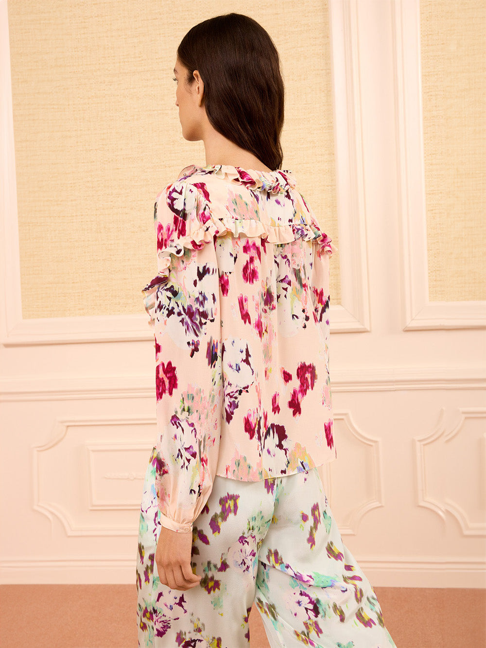 Daisy Blouse LS Silk