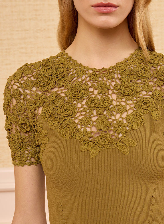 TOP CROCHET CLELIA LODEN