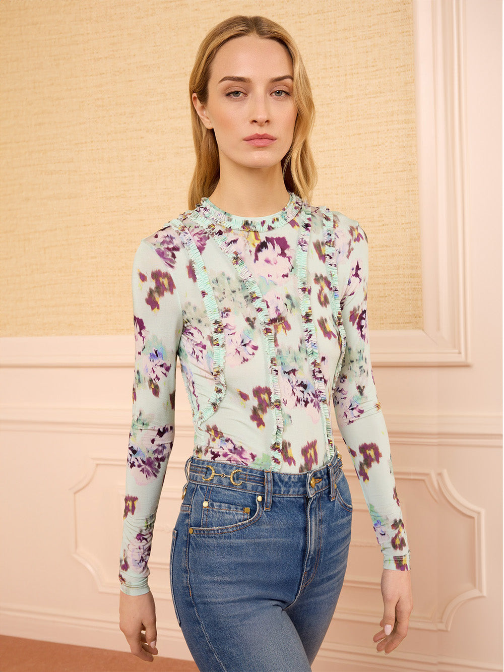 CLOVER LS JERSEY TOP