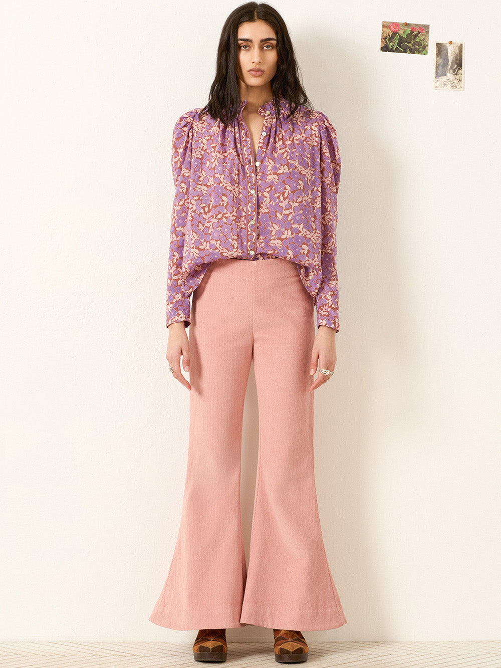 POET TWILIGHT FLORAL BLOUSE