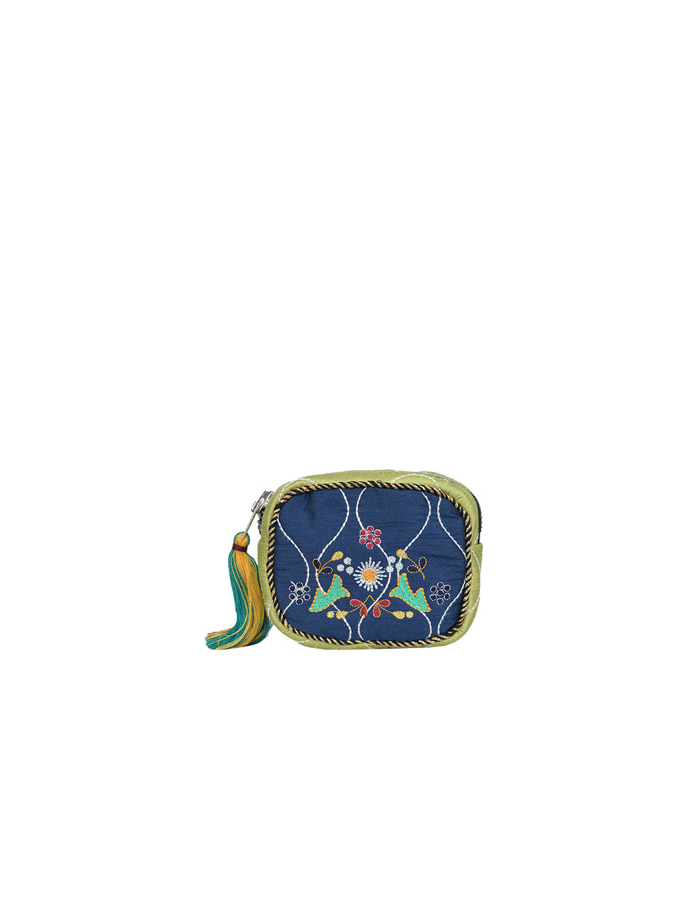 SQUARE BABY PINK POUCH