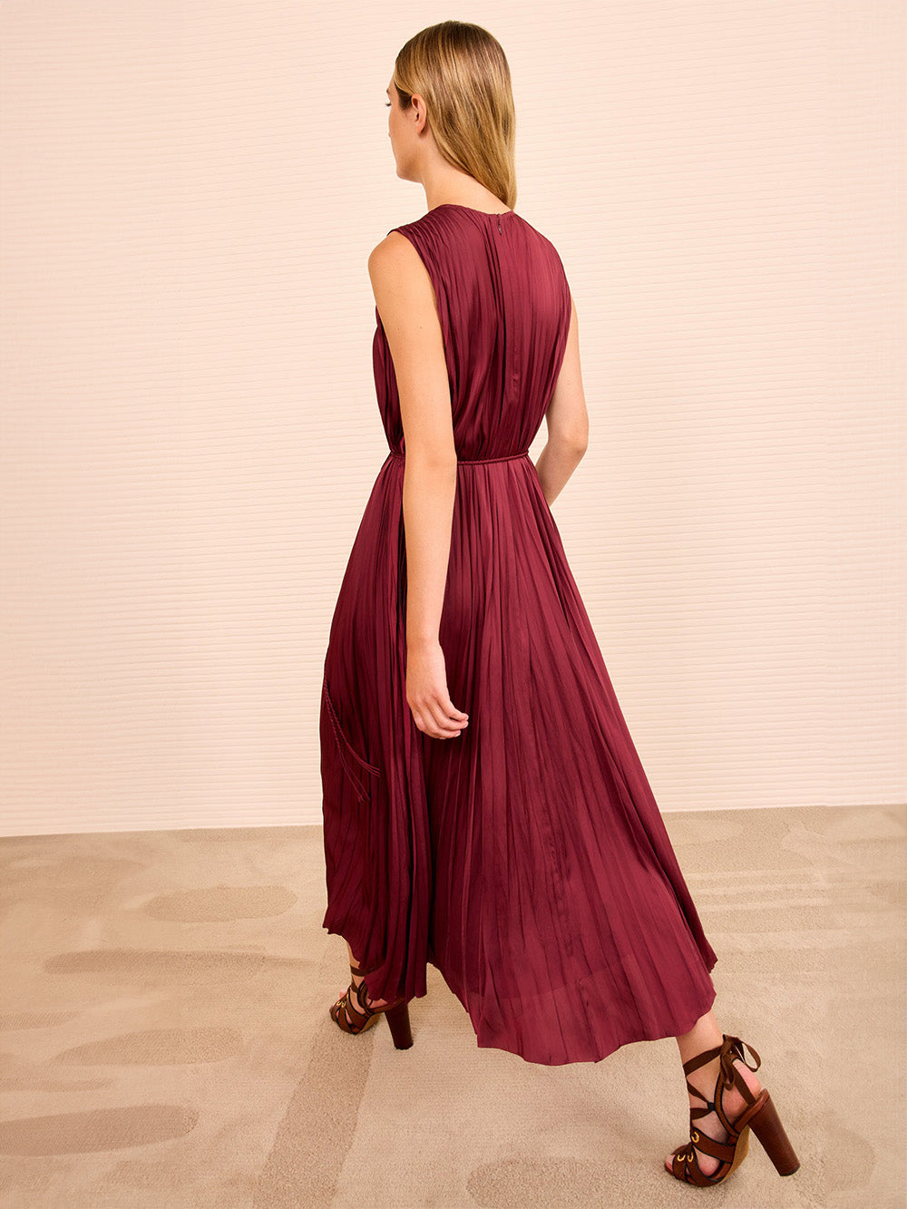 ROBE FIANNA CLARET
