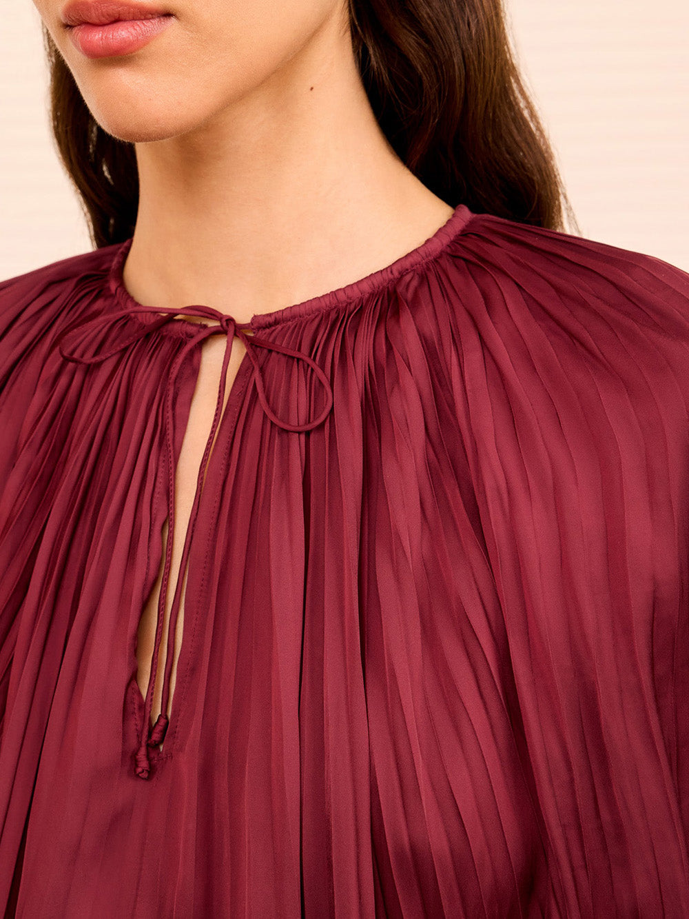 BLOUSE ELECTRA CLARET
