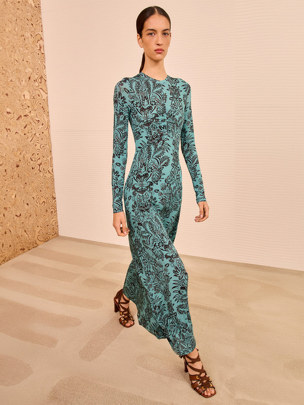 ROBE NAIA OCEAN FLORA