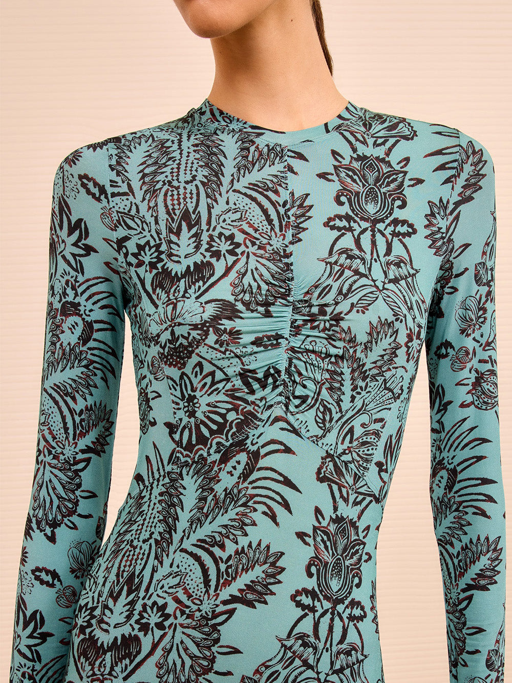 ROBE NAIA OCEAN FLORA