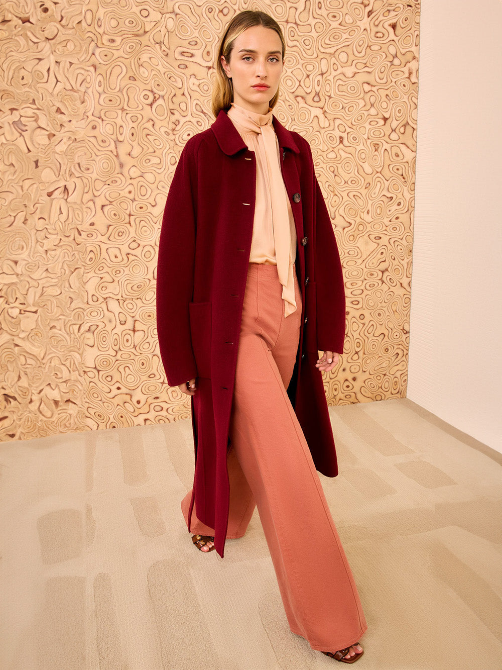 MANTEAU LISBETH CLARET