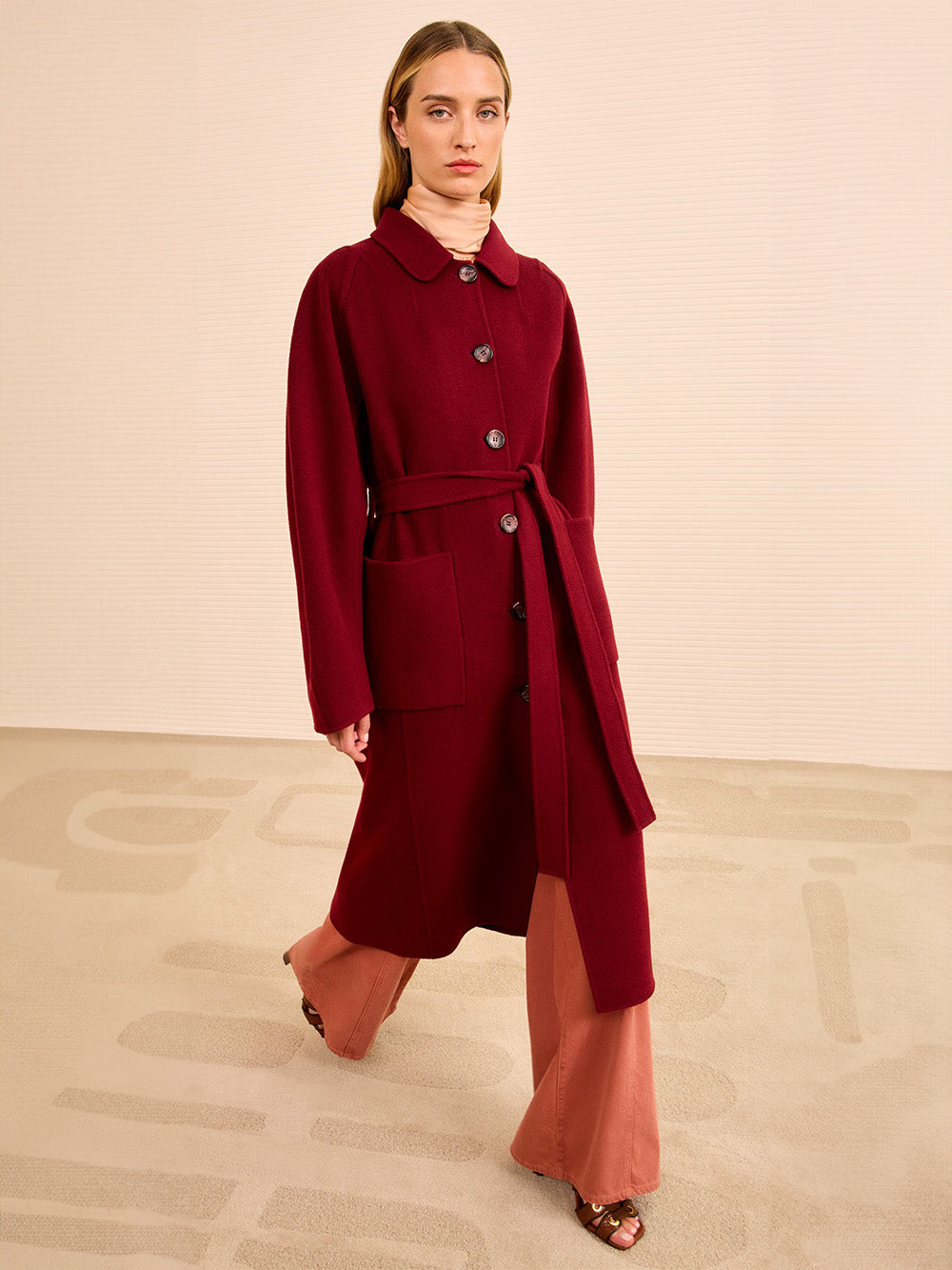 MANTEAU LISBETH CLARET