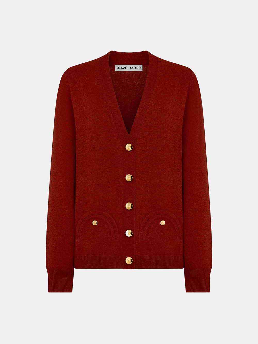 CARDIGAN HIGHLAND MARSALA