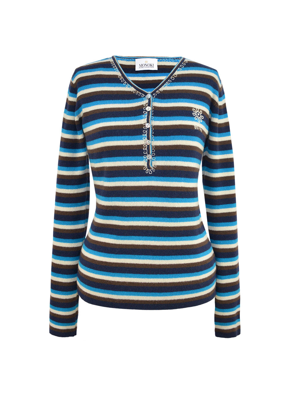 PULL CUTIE STRIPES BLUE