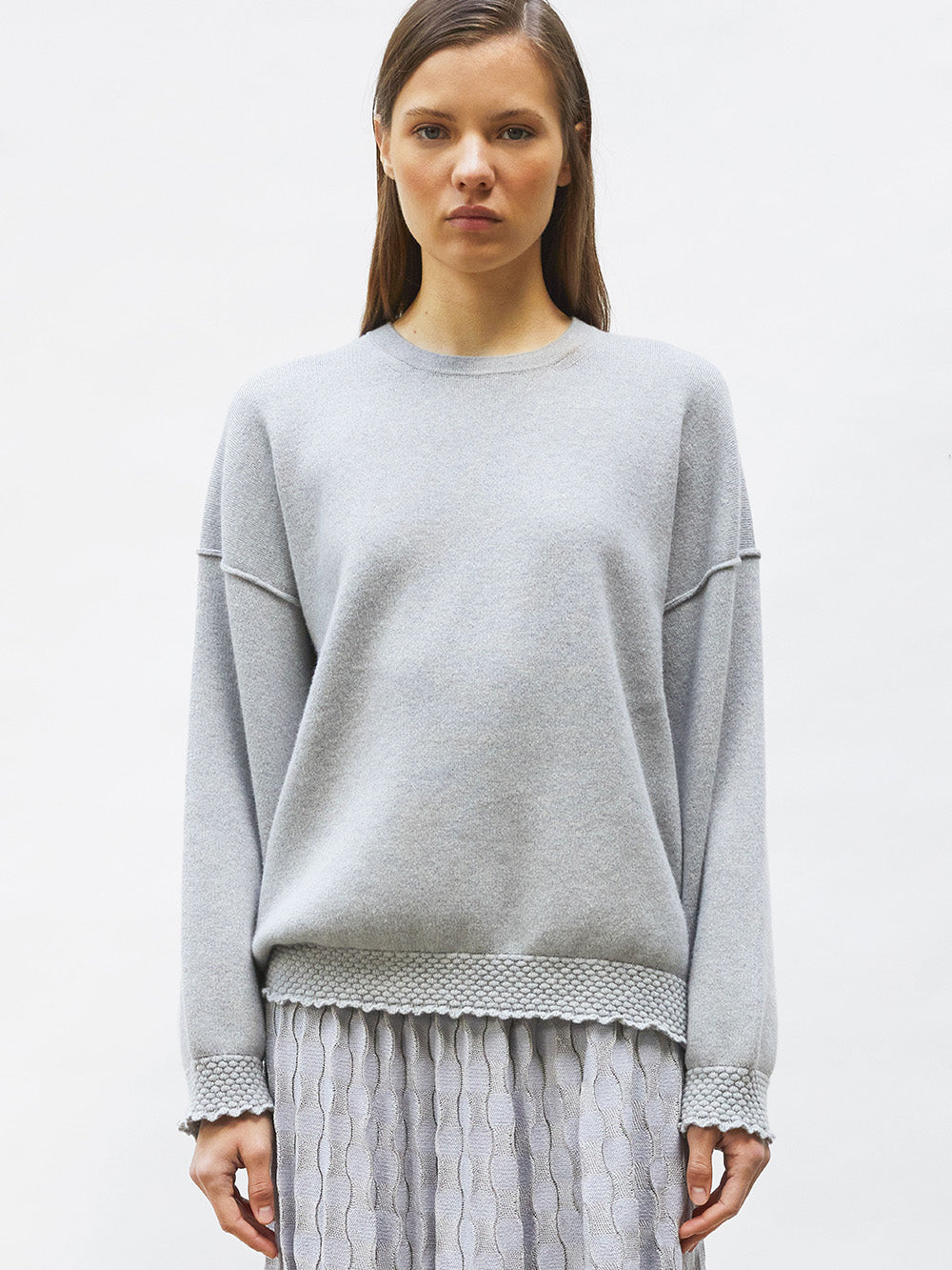 PULL DUMP GRIS SOURIS
