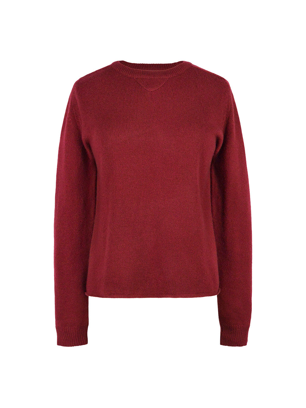 LOVE CASHMERE BURGUNDY SWEATER