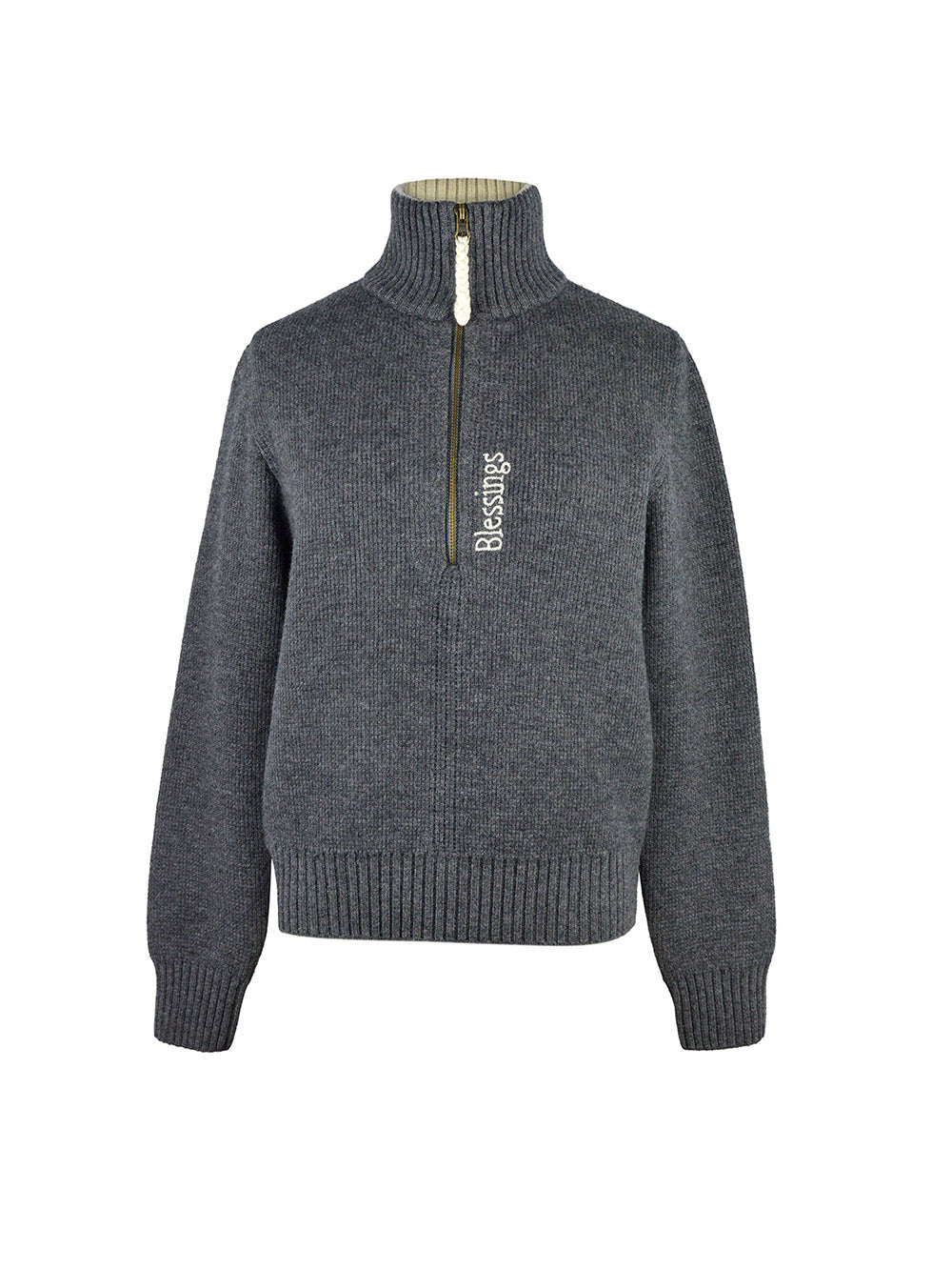GREY TRUCK PULLOVER