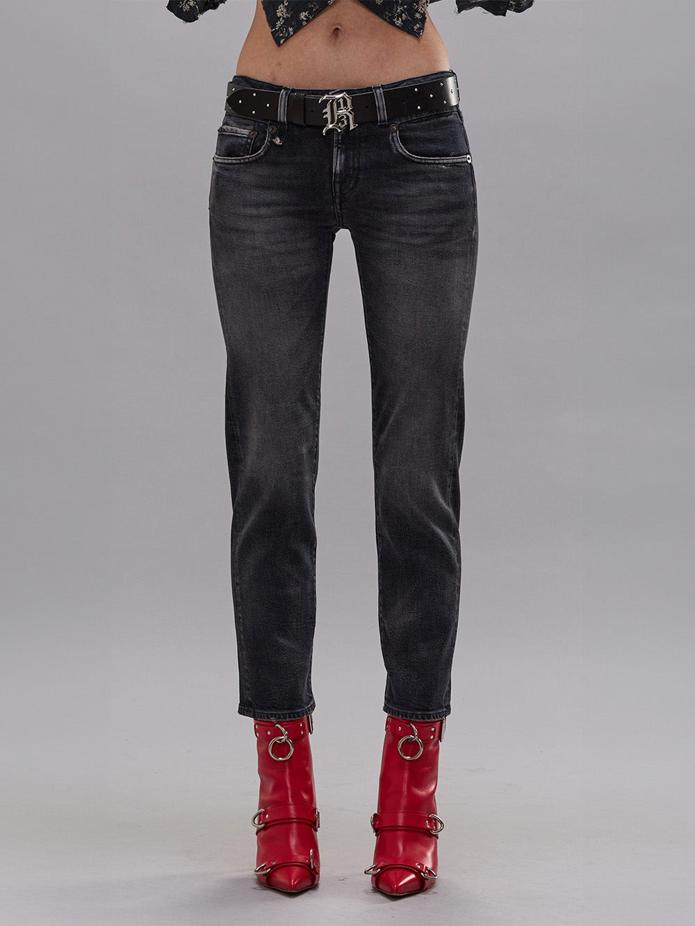 JEAN BOY STRAIGHT ESSEX BLACK