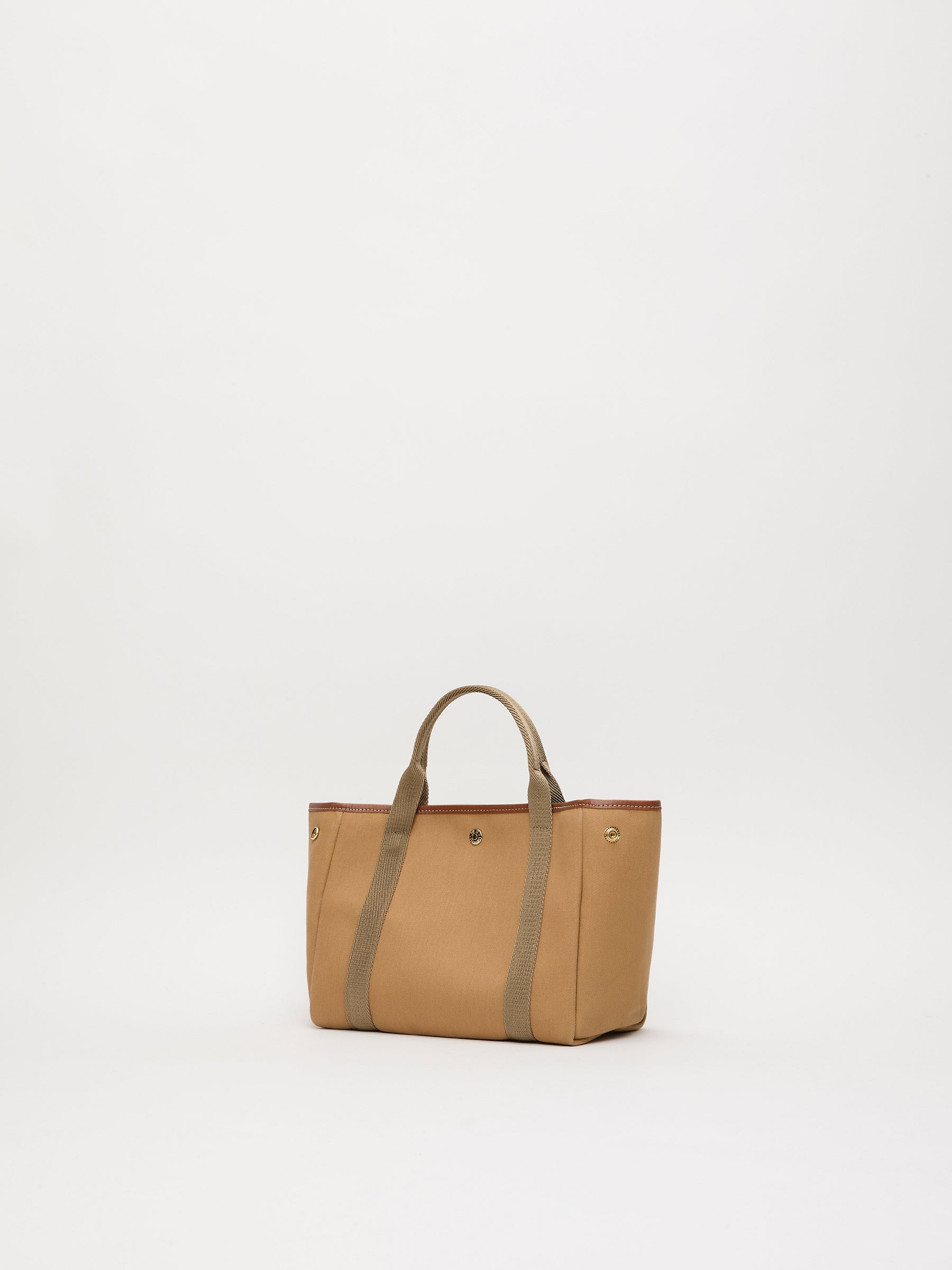 CAMEL TWILL CROSSING BAG