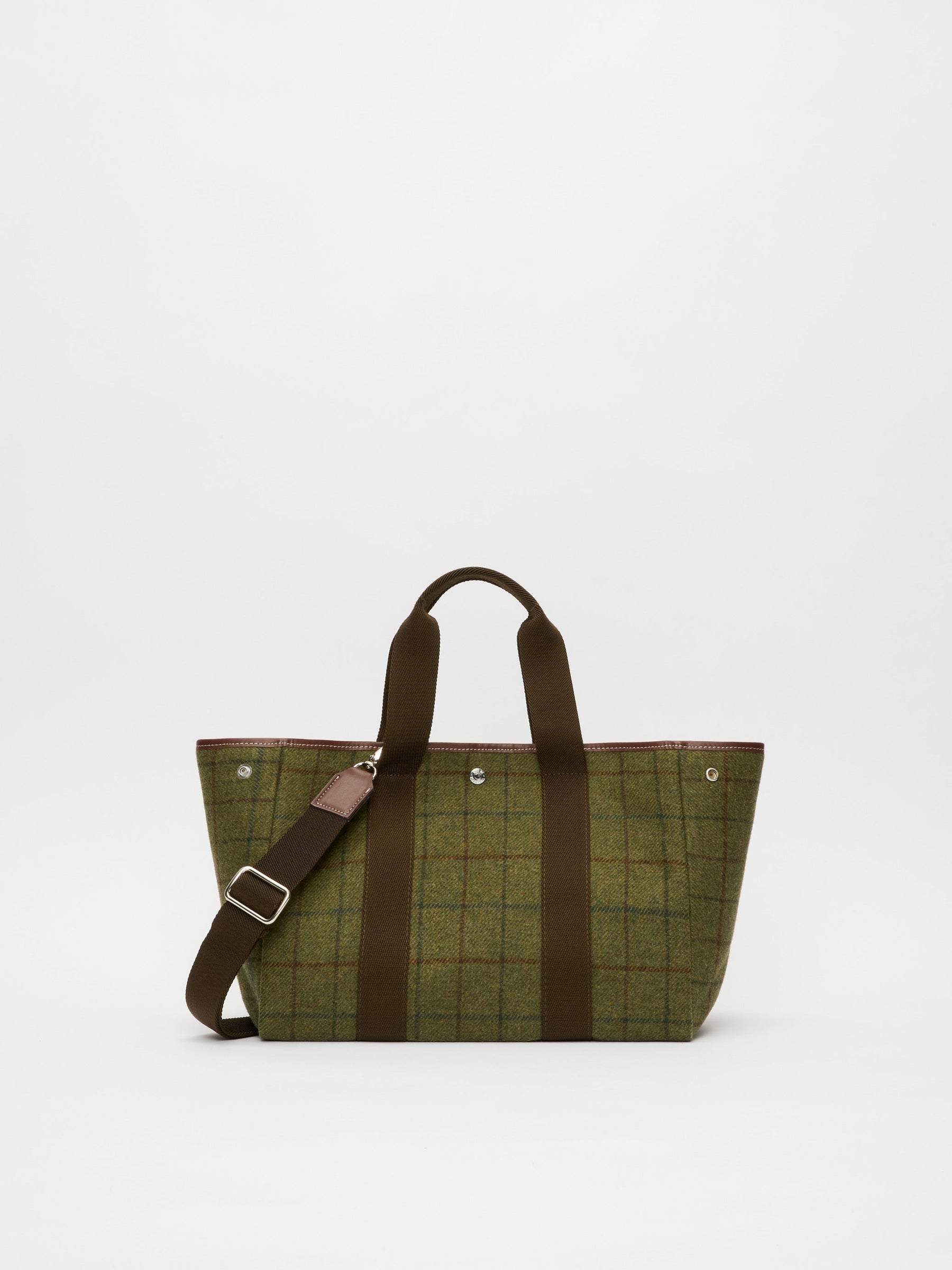 SAC TRAVERSÉE M HUNTING TWEED KAKI