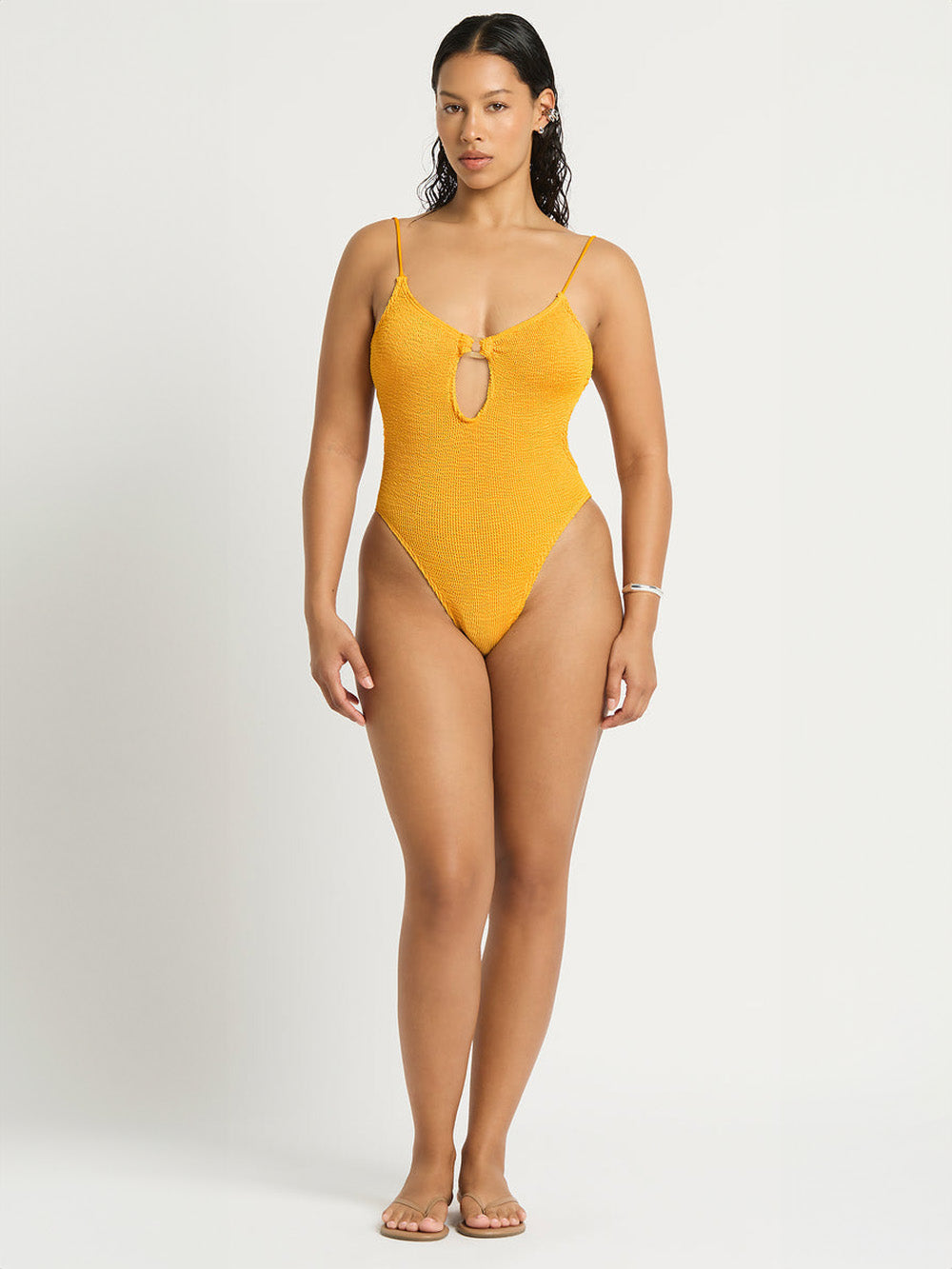 MAILLOT RING ARDEN SAFRAN
