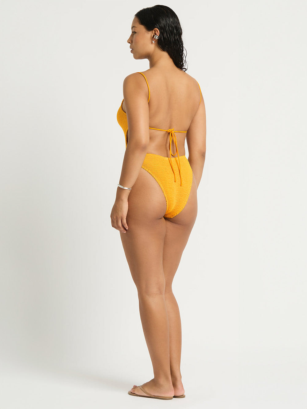 MAILLOT RING ARDEN SAFRAN