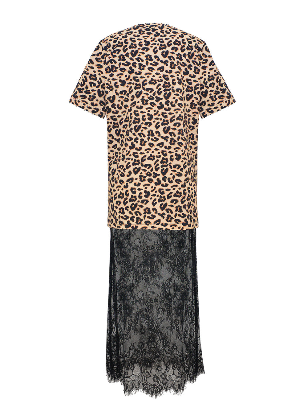 ROBE LONGUE GODDESS LÉOPARD