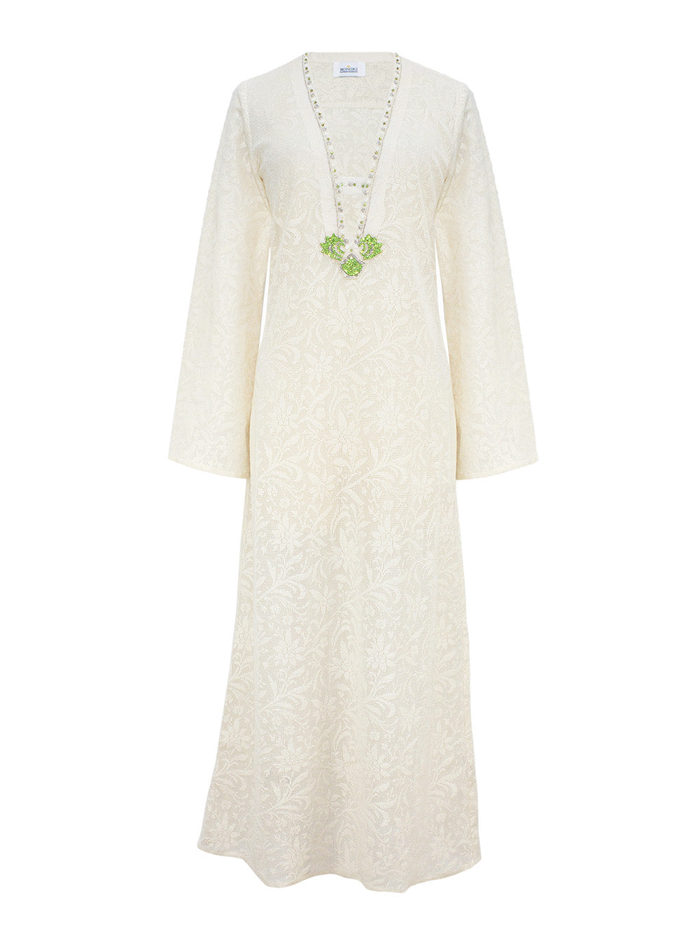 Off White Robe Robe Onassis Off White - Robe - Monoki - Vêtem