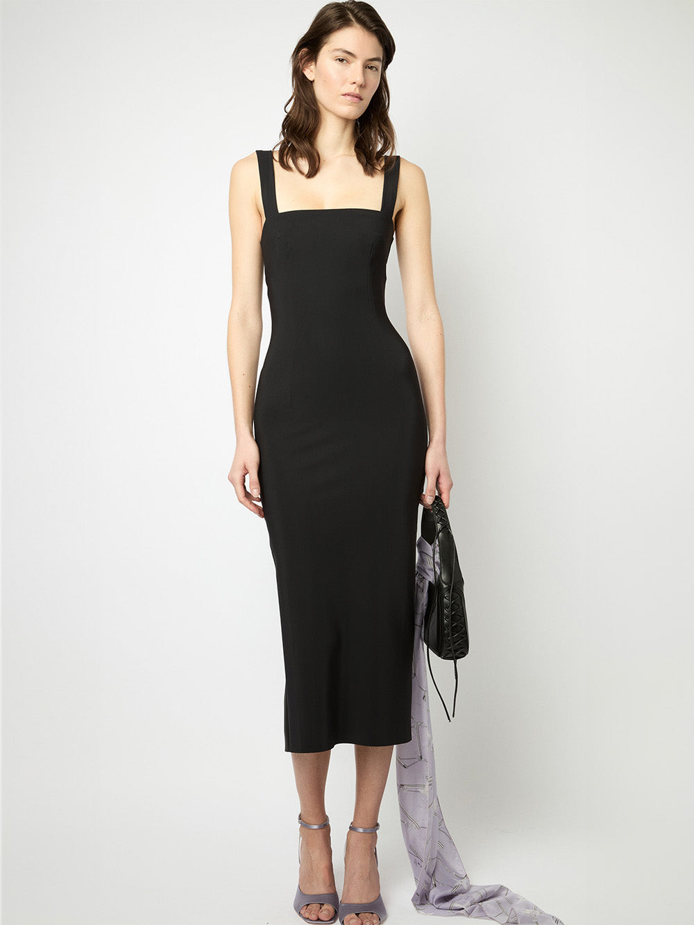LONG BLACK TAROT DRESS