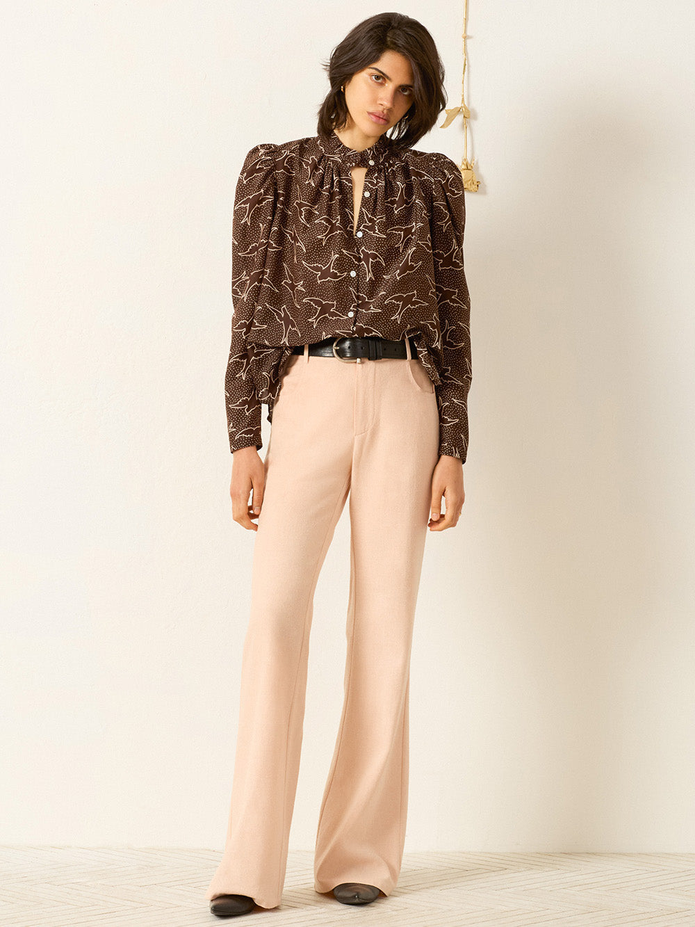 CHEMISE ARTEMIS CLOVE SWALLOW