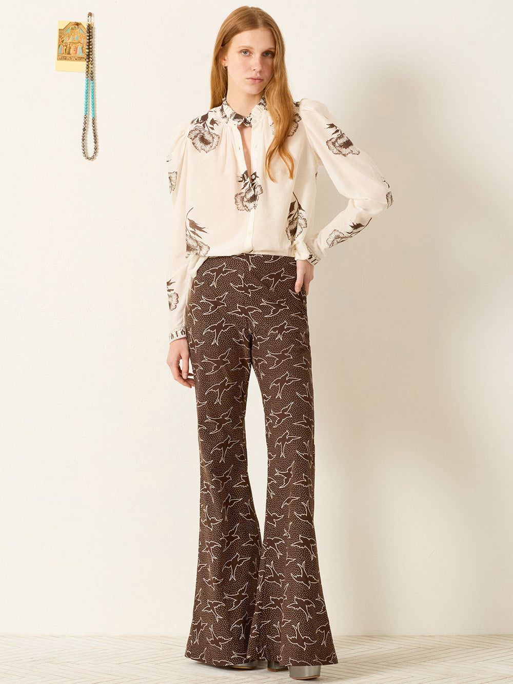 CHEMISE ARTEMIS OBSIDIAN POPPY