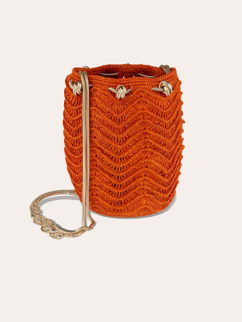 SOUL PALMIERS ORANGE BURGER BAG